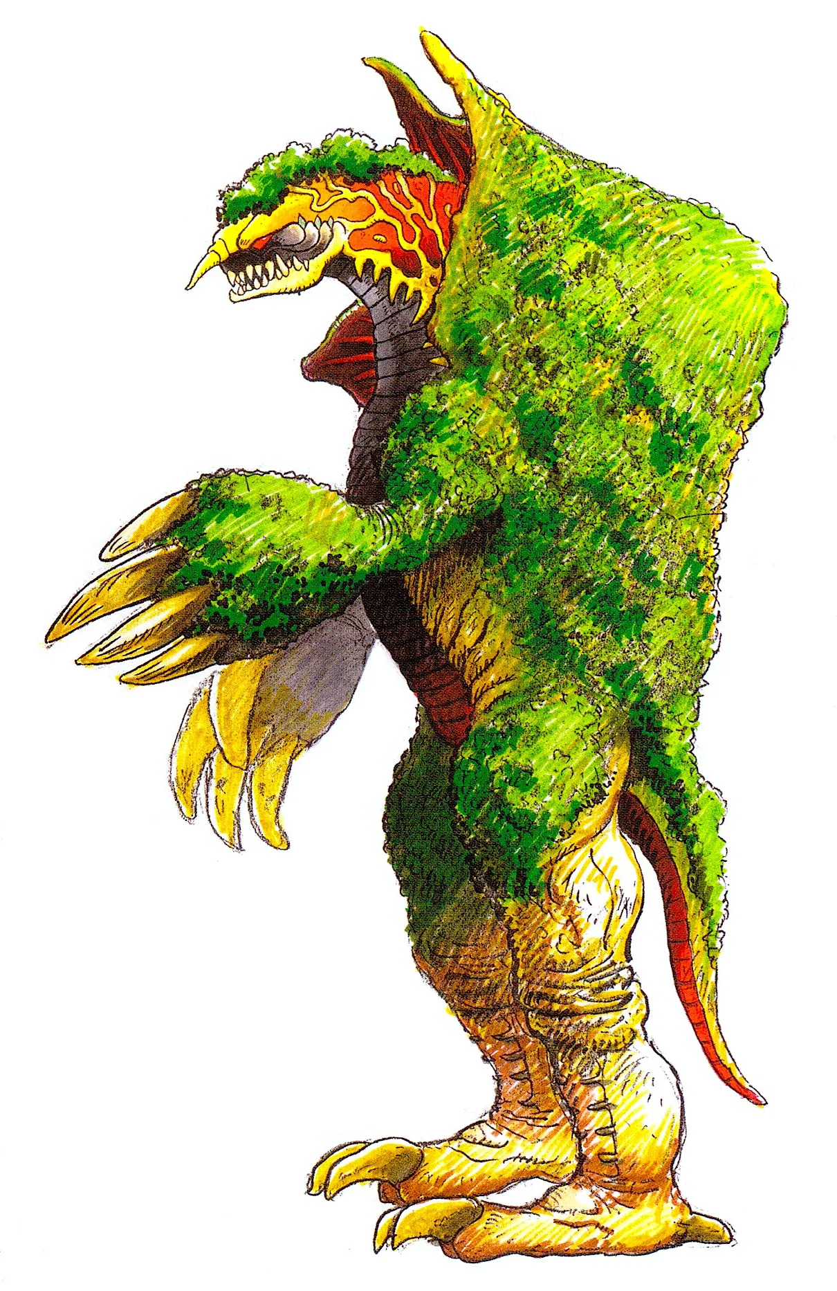 Kyuryuu Sentai Zyuranger - Mighty Morphin Power Rangers Season 1 Monster Concept Art - Image 41