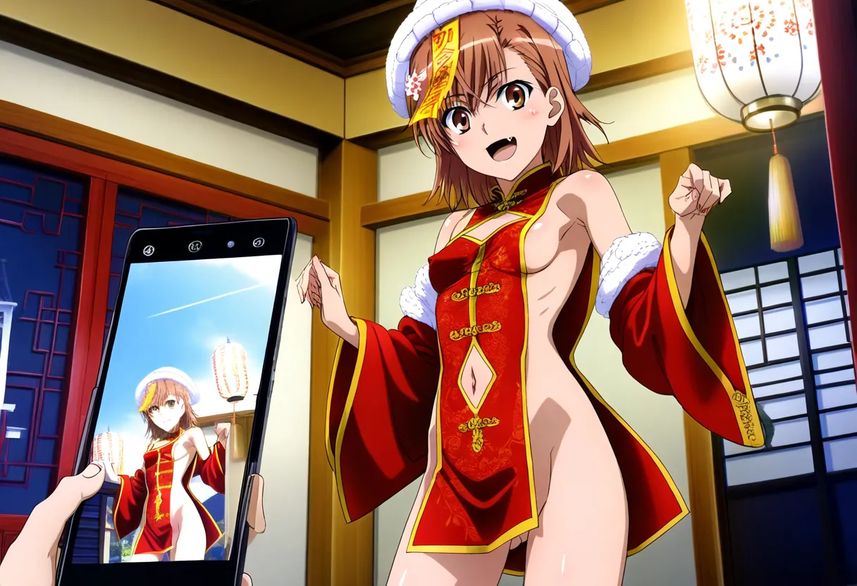 laesbkt Misaka Mikoto Chinese Zombie Cosplay NO R18 - Image 116