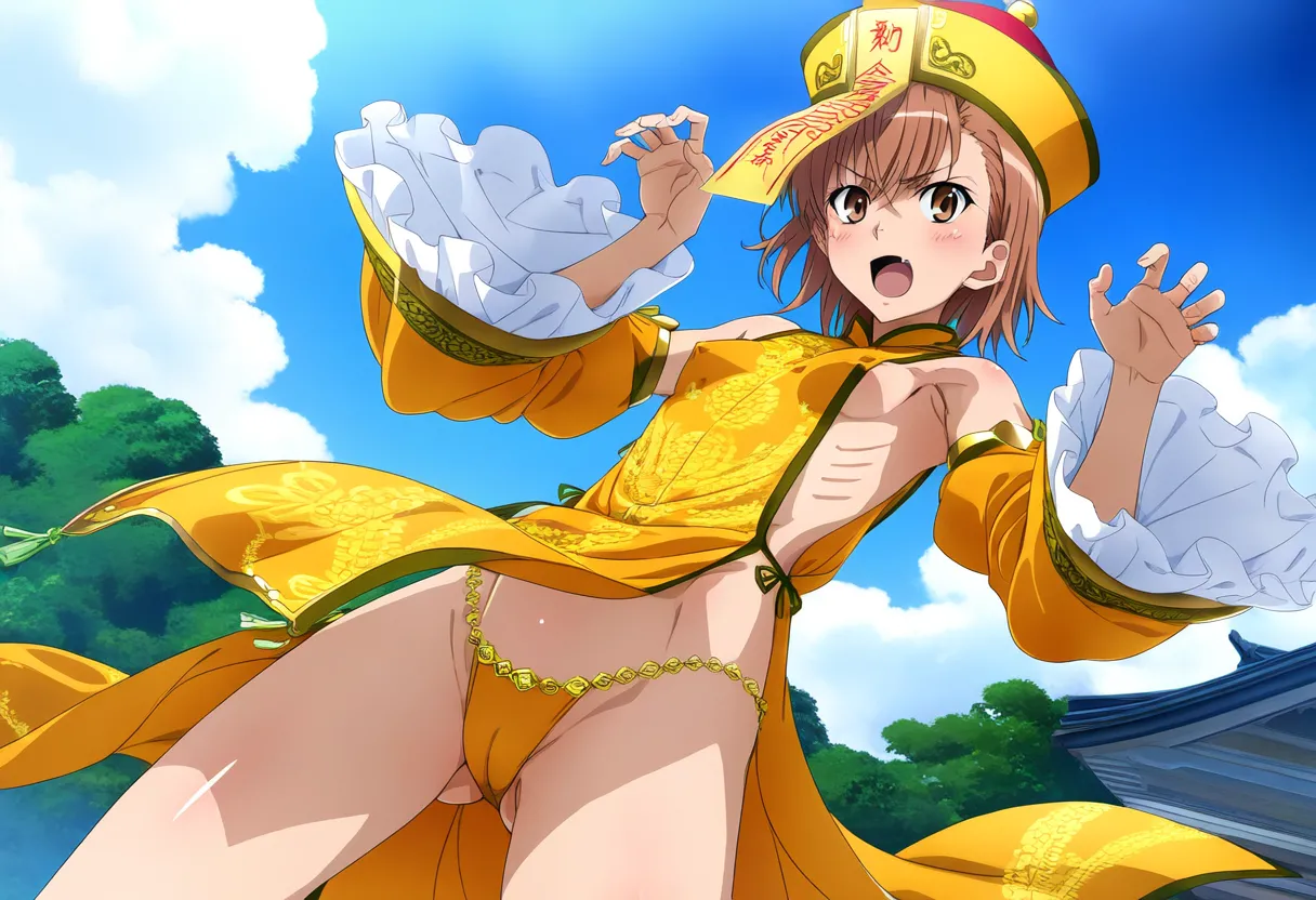 laesbkt Misaka Mikoto Chinese Zombie Cosplay NO R18 - Image 121