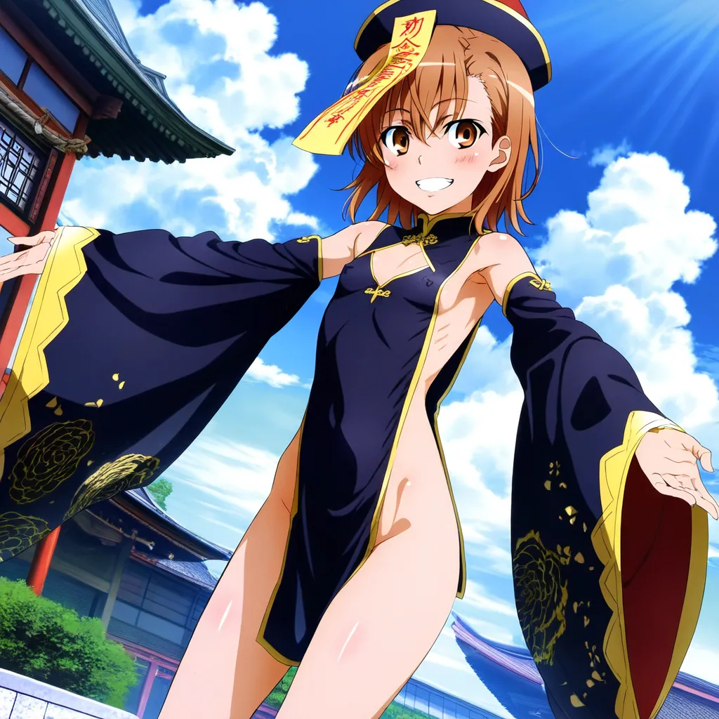laesbkt Misaka Mikoto Chinese Zombie Cosplay NO R18 - Image 131