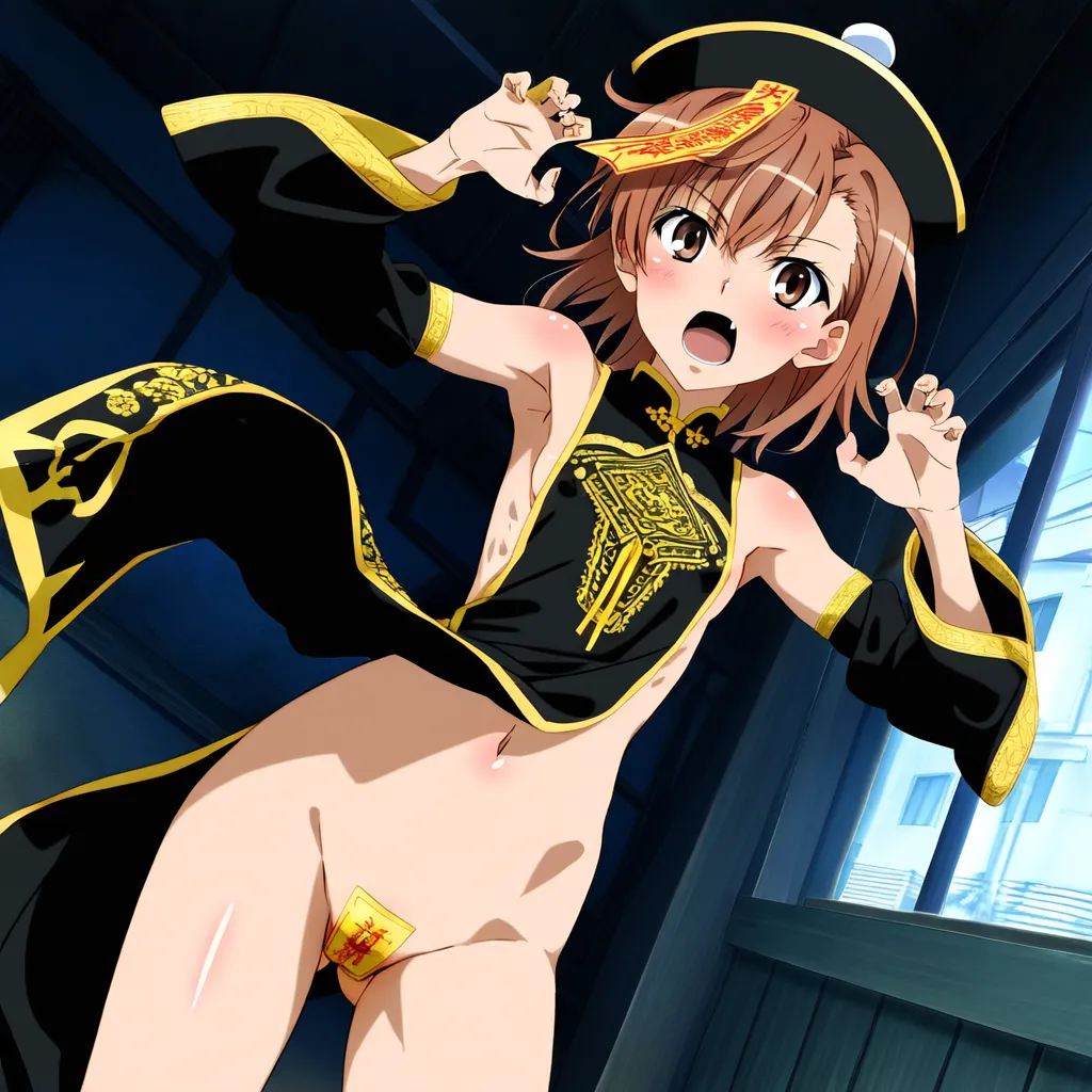 laesbkt Misaka Mikoto Chinese Zombie Cosplay NO R18 - Image 139