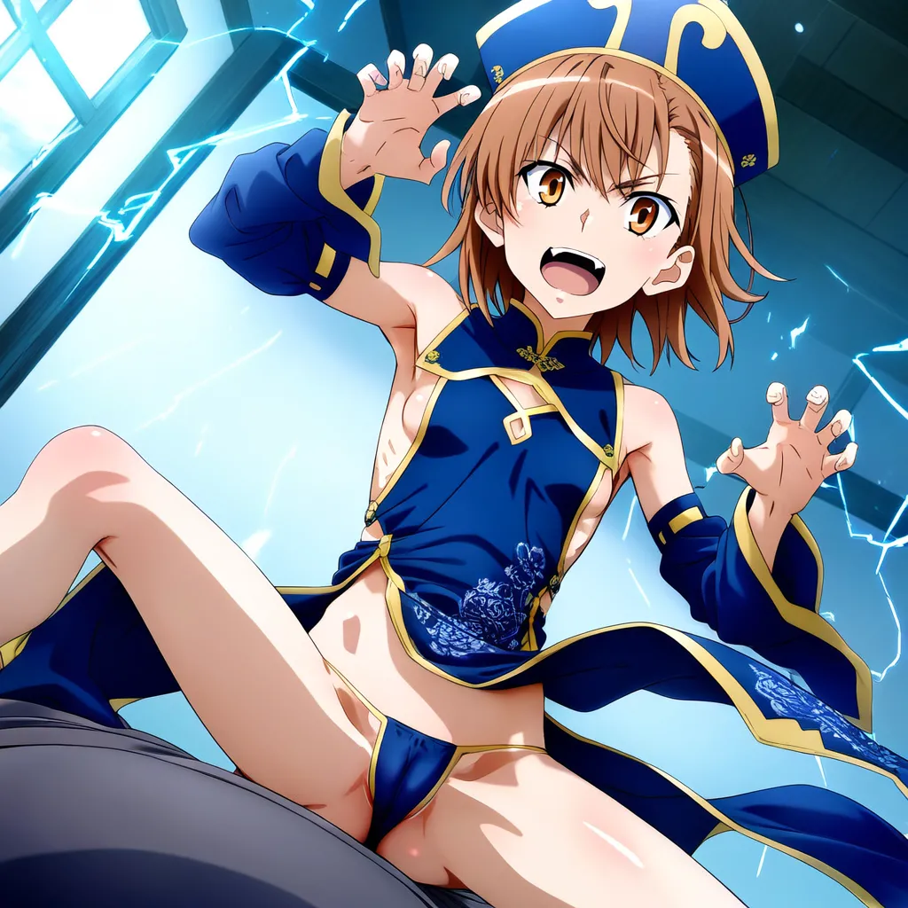 laesbkt Misaka Mikoto Chinese Zombie Cosplay NO R18 - Image 151