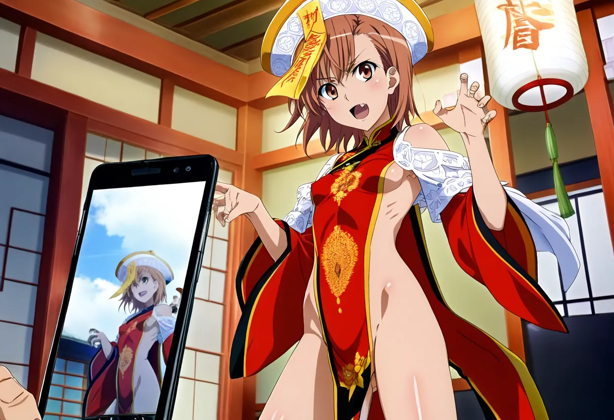 laesbkt Misaka Mikoto Chinese Zombie Cosplay NO R18 - Image 152