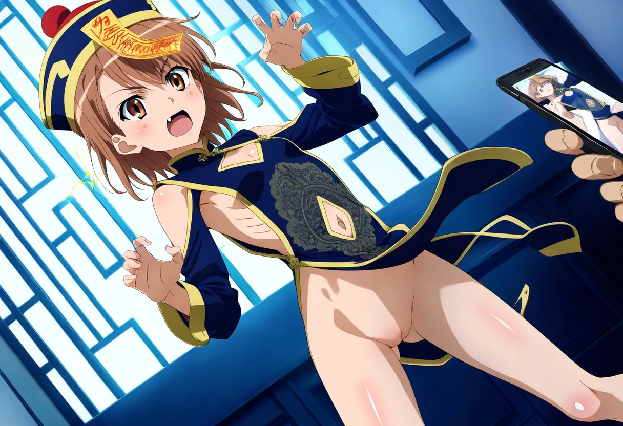 laesbkt Misaka Mikoto Chinese Zombie Cosplay NO R18 - Image 154