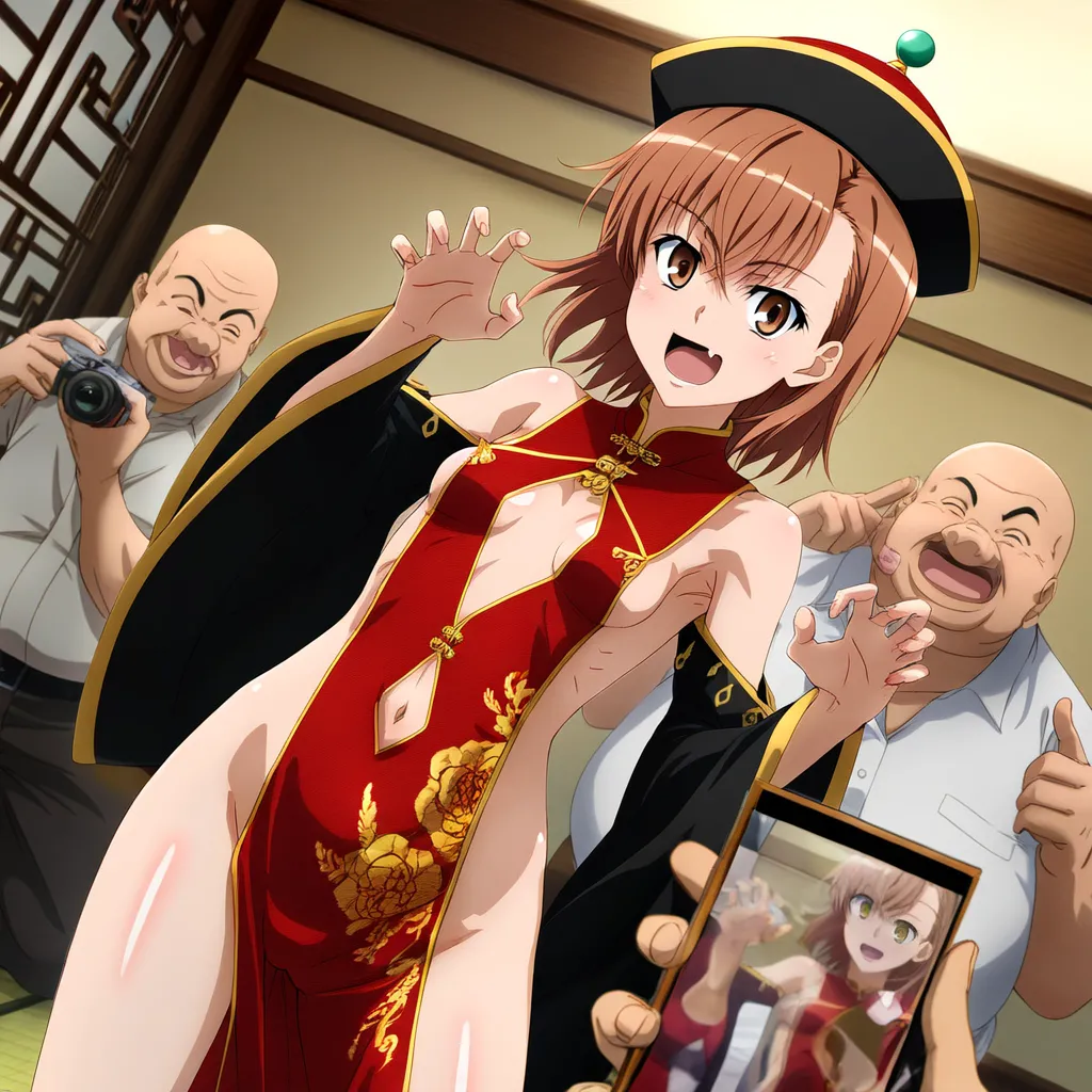 laesbkt Misaka Mikoto Chinese Zombie Cosplay NO R18 - Image 157