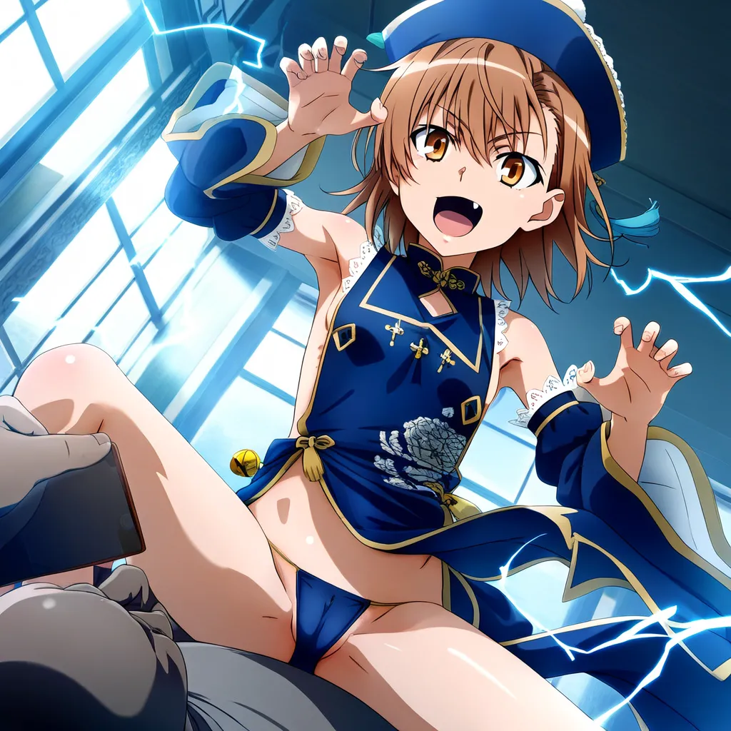 laesbkt Misaka Mikoto Chinese Zombie Cosplay NO R18 - Image 164