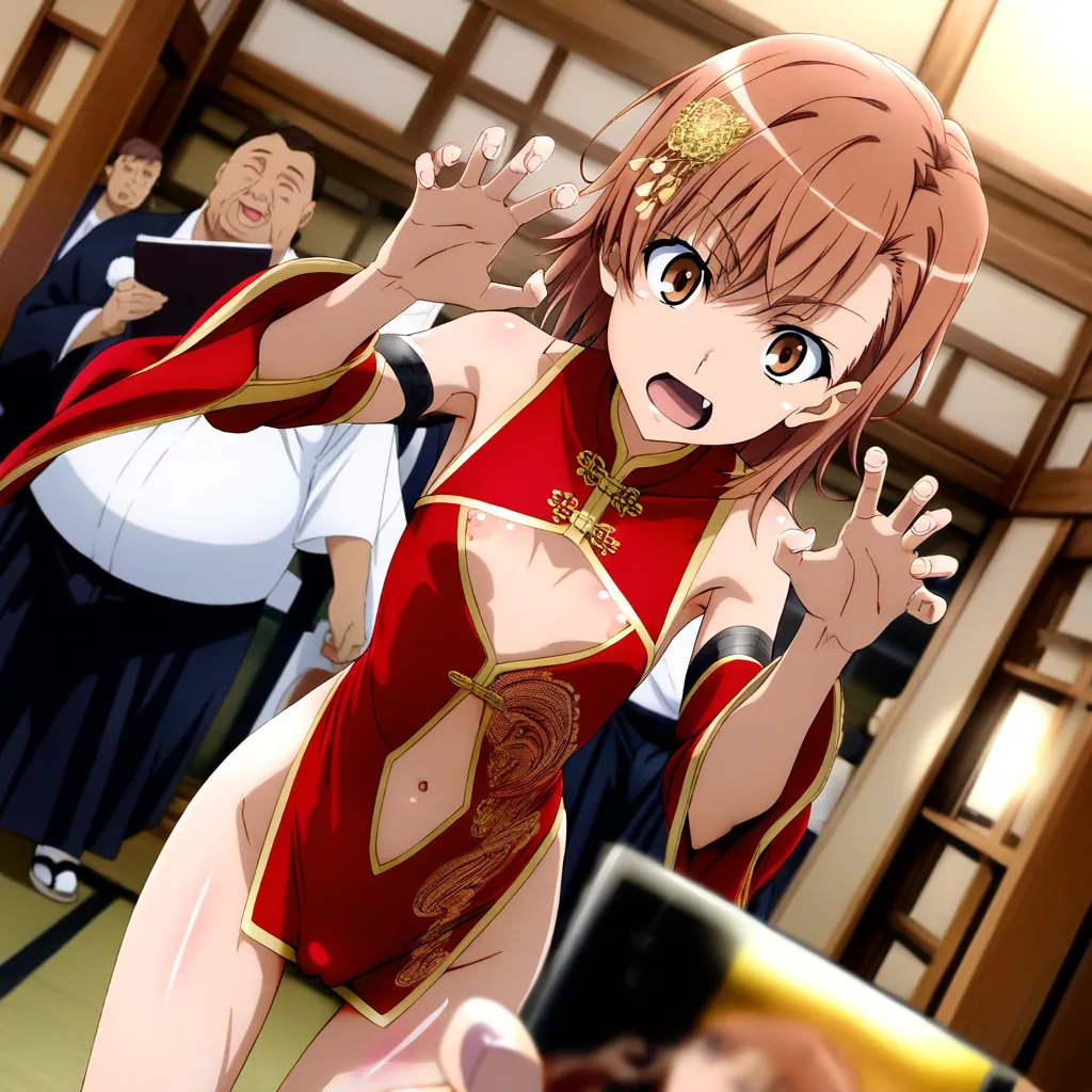 laesbkt Misaka Mikoto Chinese Zombie Cosplay NO R18 - Image 165