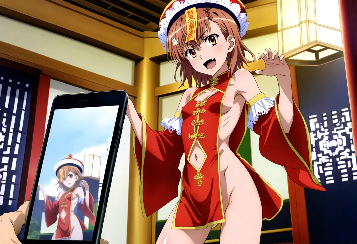 laesbkt Misaka Mikoto Chinese Zombie Cosplay NO R18 - Image 167