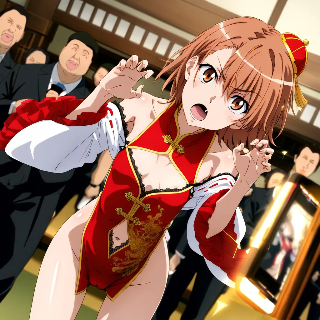 laesbkt Misaka Mikoto Chinese Zombie Cosplay NO R18 - Image 17