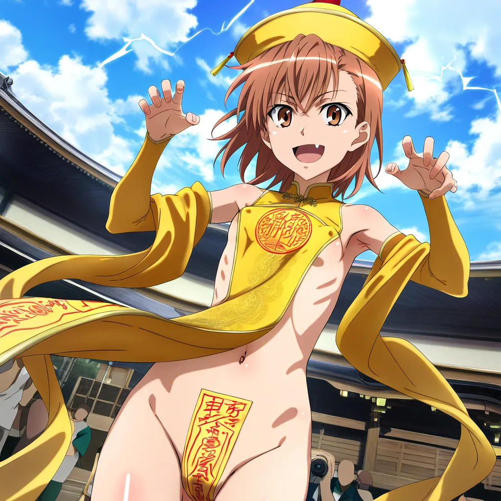 laesbkt Misaka Mikoto Chinese Zombie Cosplay NO R18 - Image 181