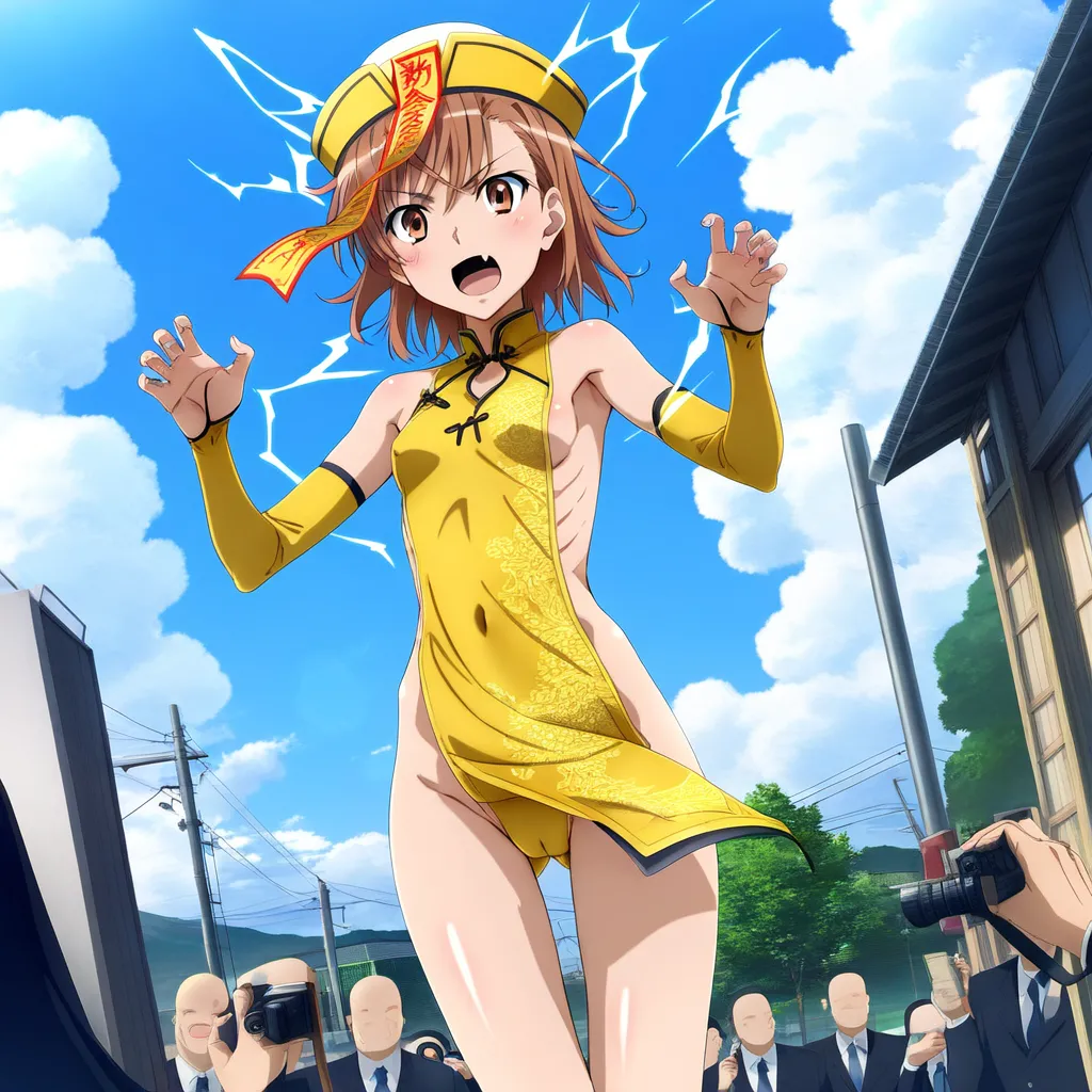 laesbkt Misaka Mikoto Chinese Zombie Cosplay NO R18 - Image 182
