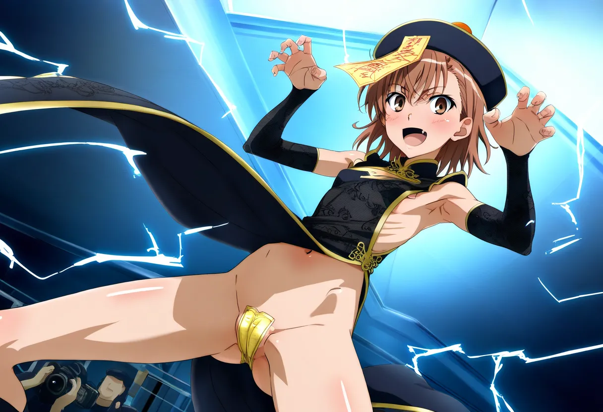 laesbkt Misaka Mikoto Chinese Zombie Cosplay NO R18 - Image 189