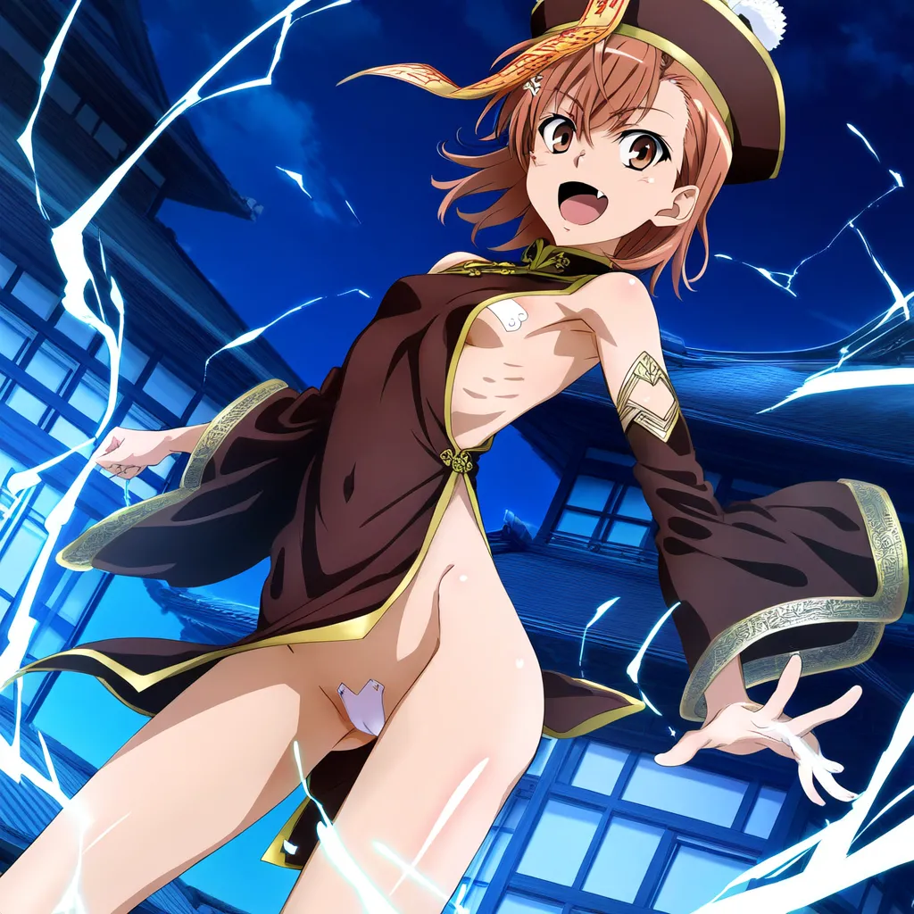 laesbkt Misaka Mikoto Chinese Zombie Cosplay NO R18 - Image 195