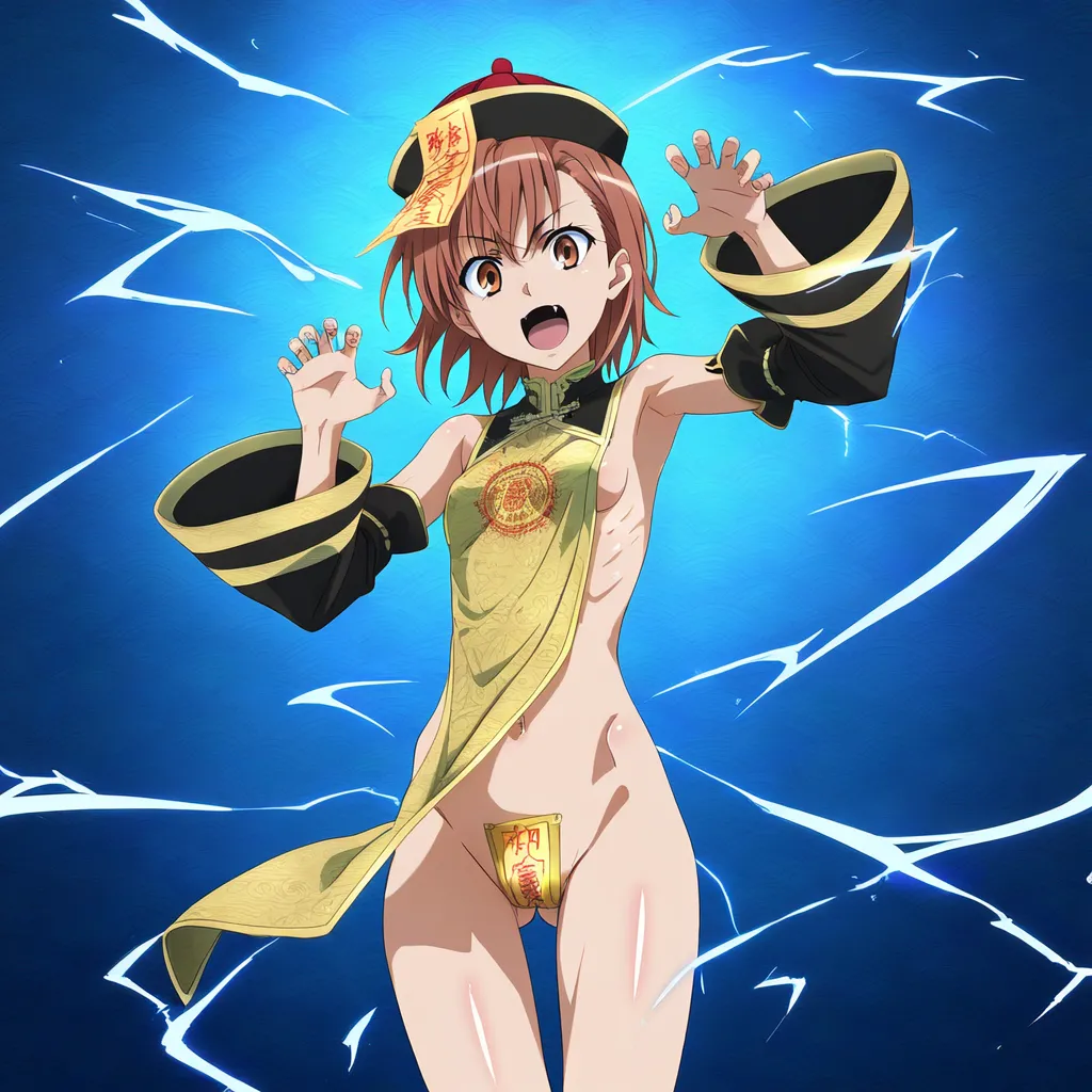 laesbkt Misaka Mikoto Chinese Zombie Cosplay NO R18 - Image 20