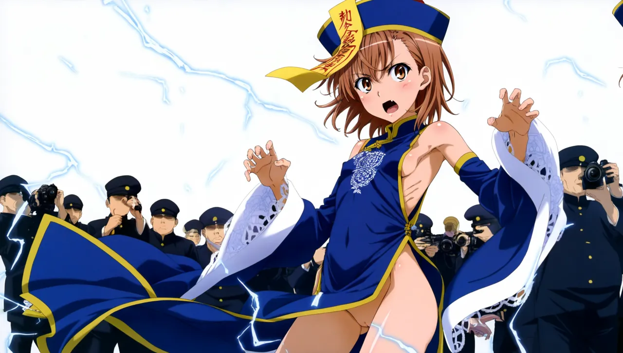 laesbkt Misaka Mikoto Chinese Zombie Cosplay NO R18 - Image 204