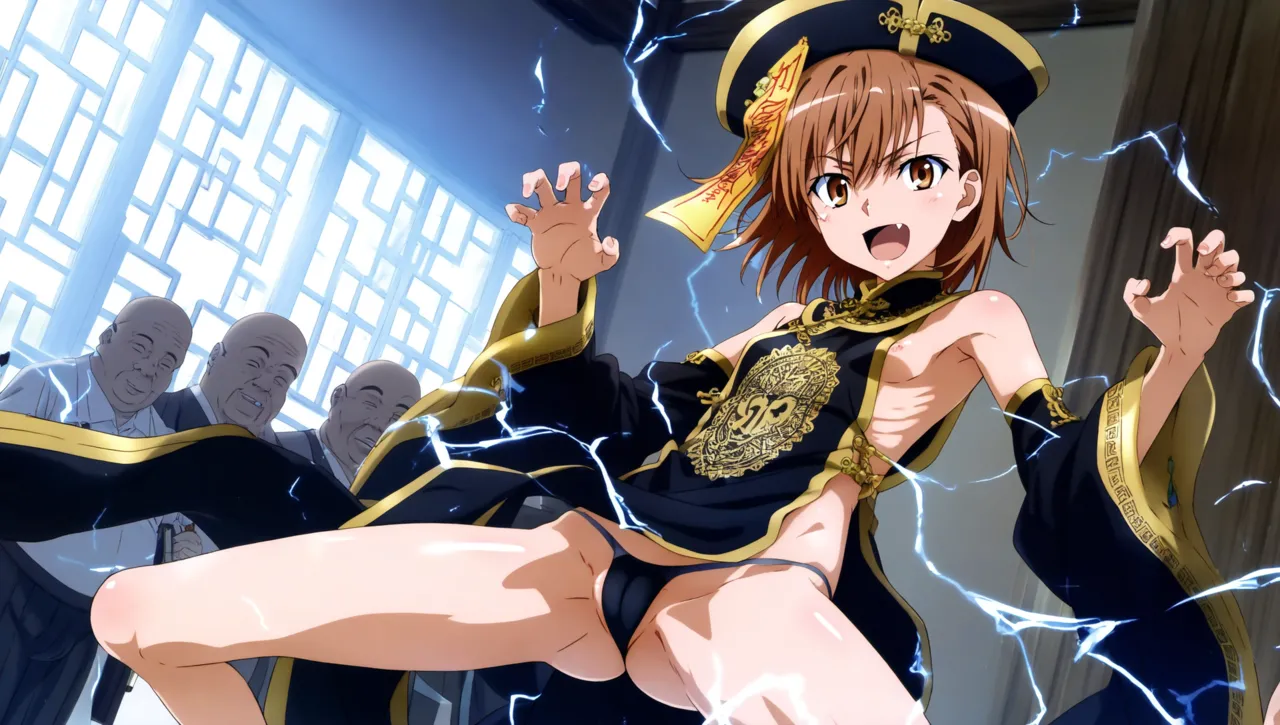 laesbkt Misaka Mikoto Chinese Zombie Cosplay NO R18 - Image 208