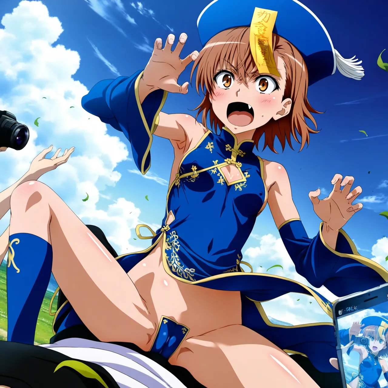 laesbkt Misaka Mikoto Chinese Zombie Cosplay NO R18 - Image 209