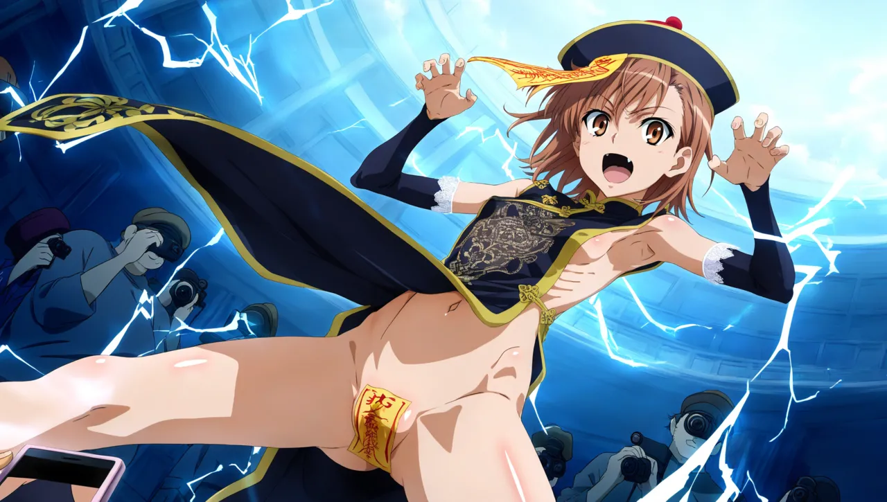 laesbkt Misaka Mikoto Chinese Zombie Cosplay NO R18 - Image 210