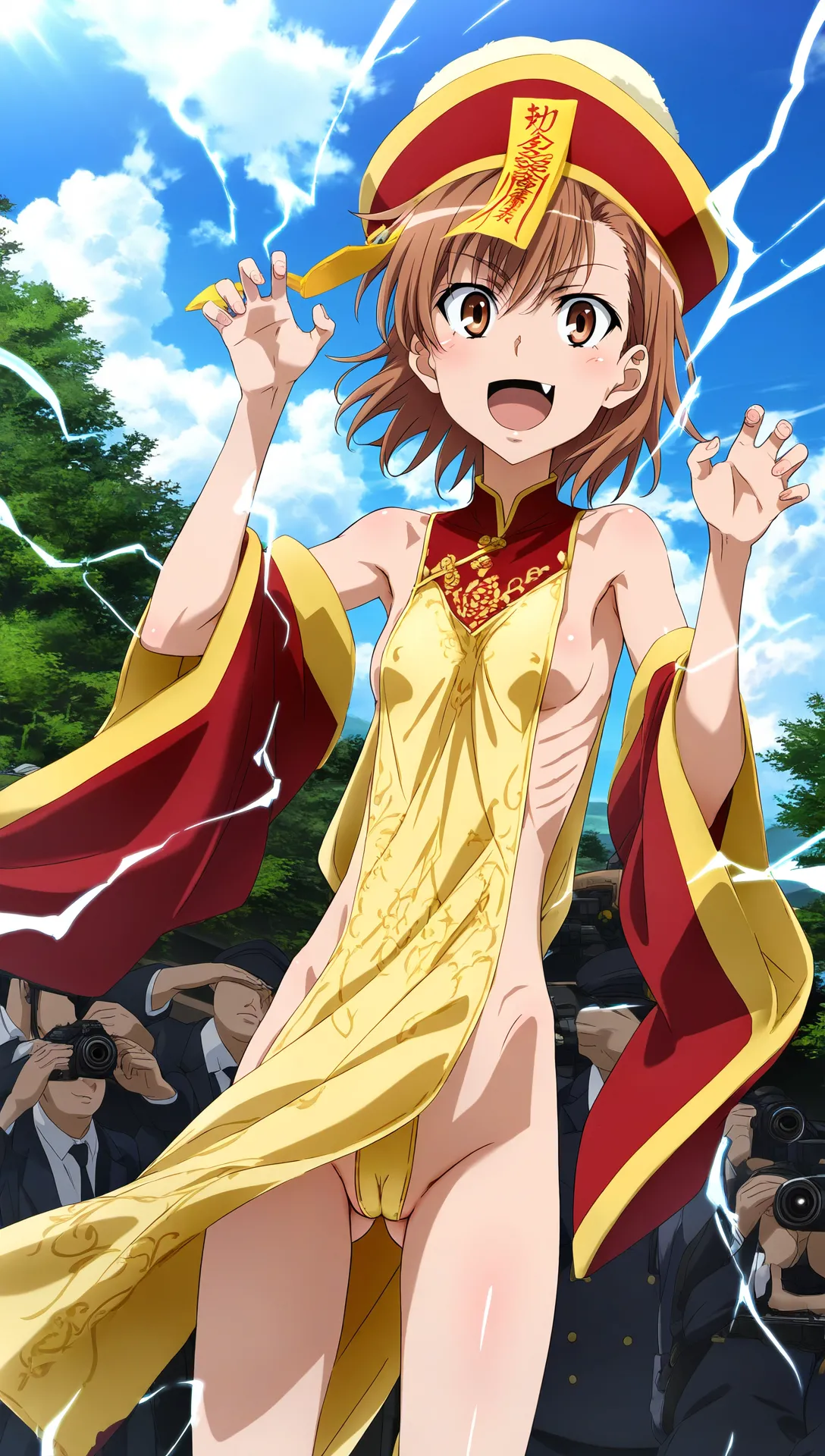 laesbkt Misaka Mikoto Chinese Zombie Cosplay NO R18 - Image 215