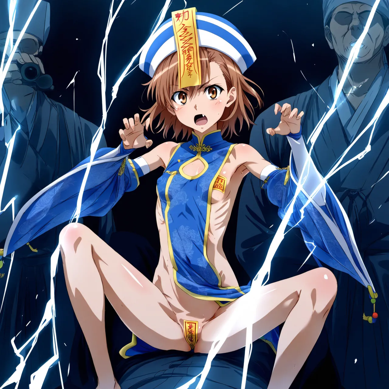 laesbkt Misaka Mikoto Chinese Zombie Cosplay NO R18 - Image 226