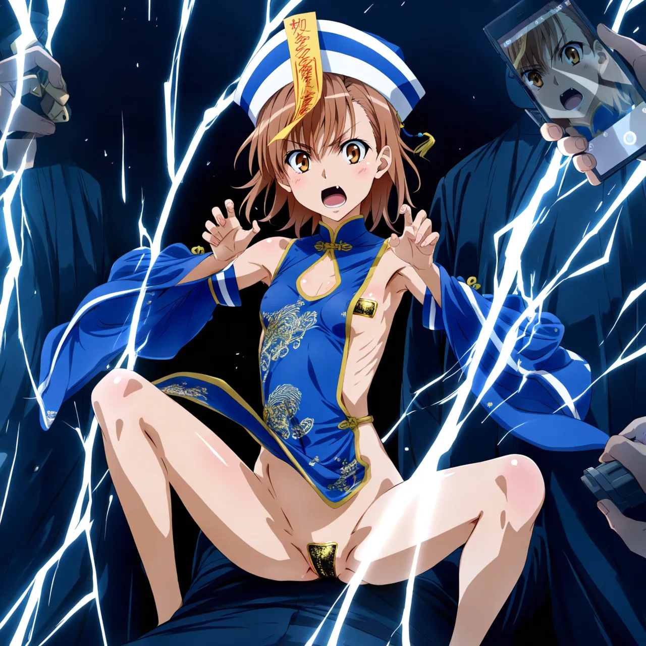 laesbkt Misaka Mikoto Chinese Zombie Cosplay NO R18 - Image 234