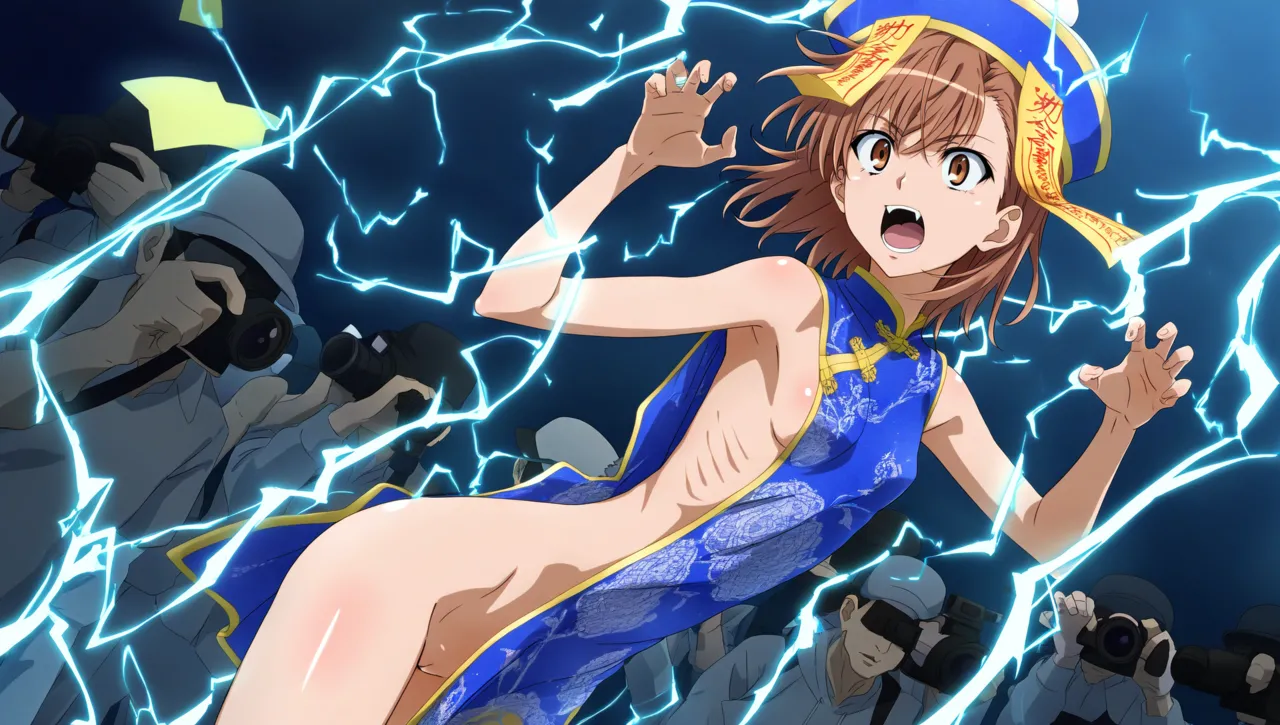 laesbkt Misaka Mikoto Chinese Zombie Cosplay NO R18 - Image 238