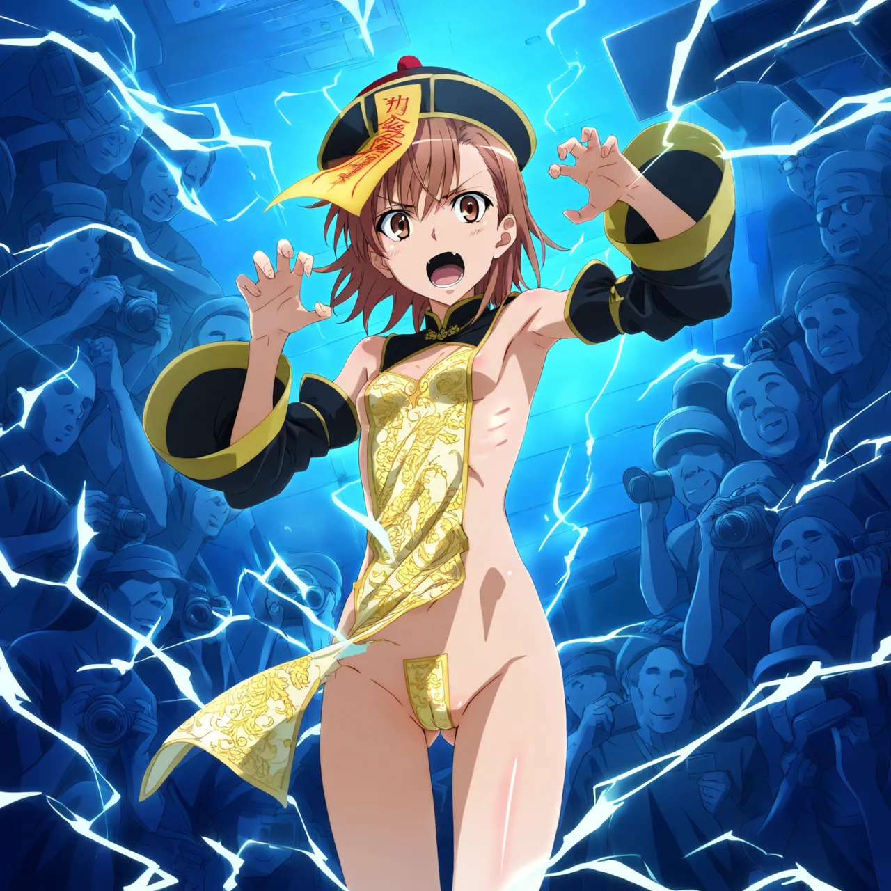 laesbkt Misaka Mikoto Chinese Zombie Cosplay NO R18 - Image 240