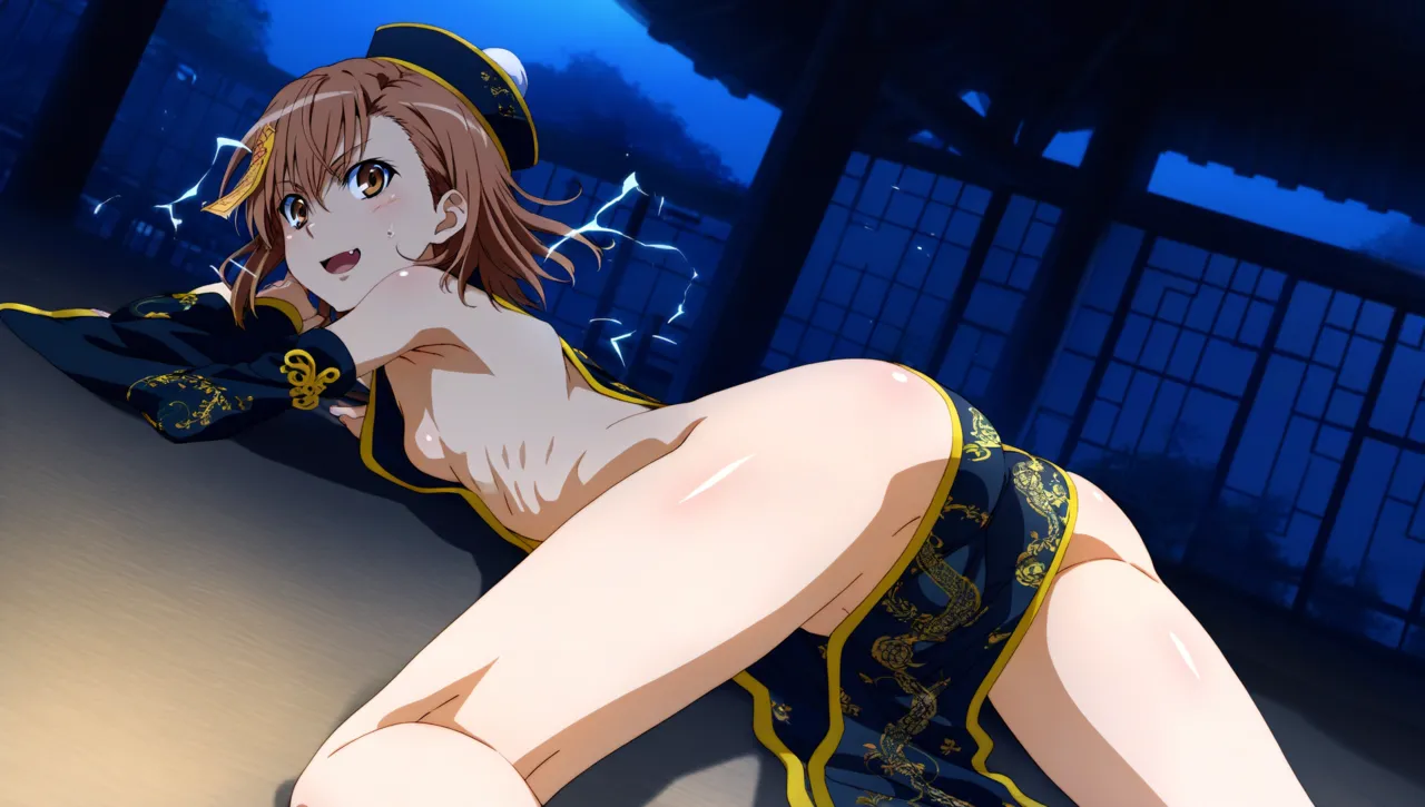 laesbkt Misaka Mikoto Chinese Zombie Cosplay NO R18 - Image 248