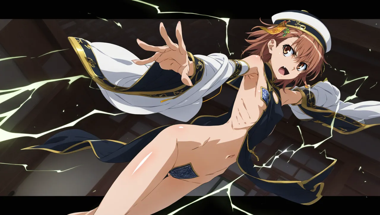 laesbkt Misaka Mikoto Chinese Zombie Cosplay NO R18 - Image 249