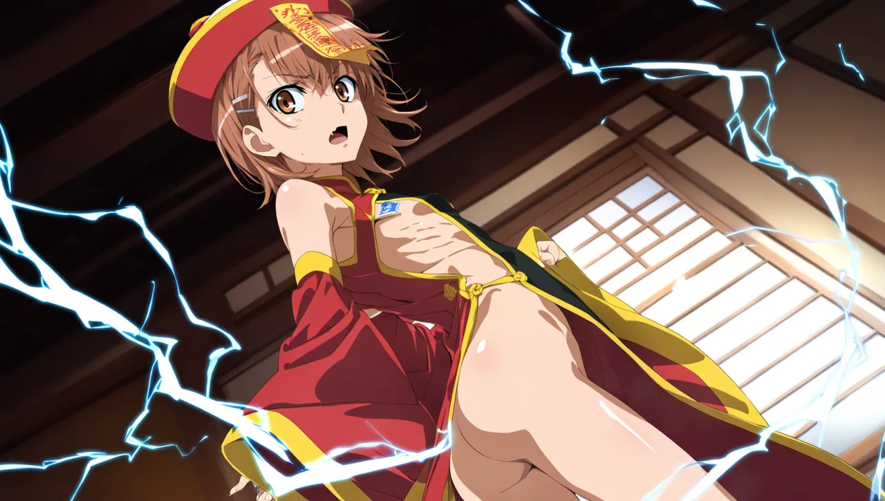 laesbkt Misaka Mikoto Chinese Zombie Cosplay NO R18 - Image 250