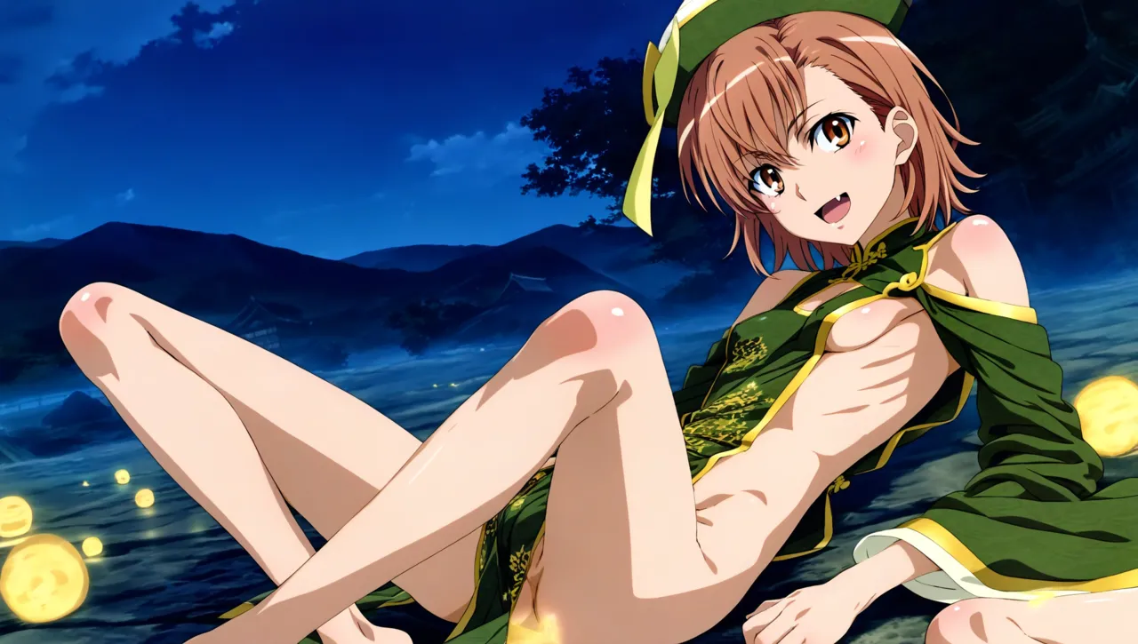 laesbkt Misaka Mikoto Chinese Zombie Cosplay NO R18 - Image 252
