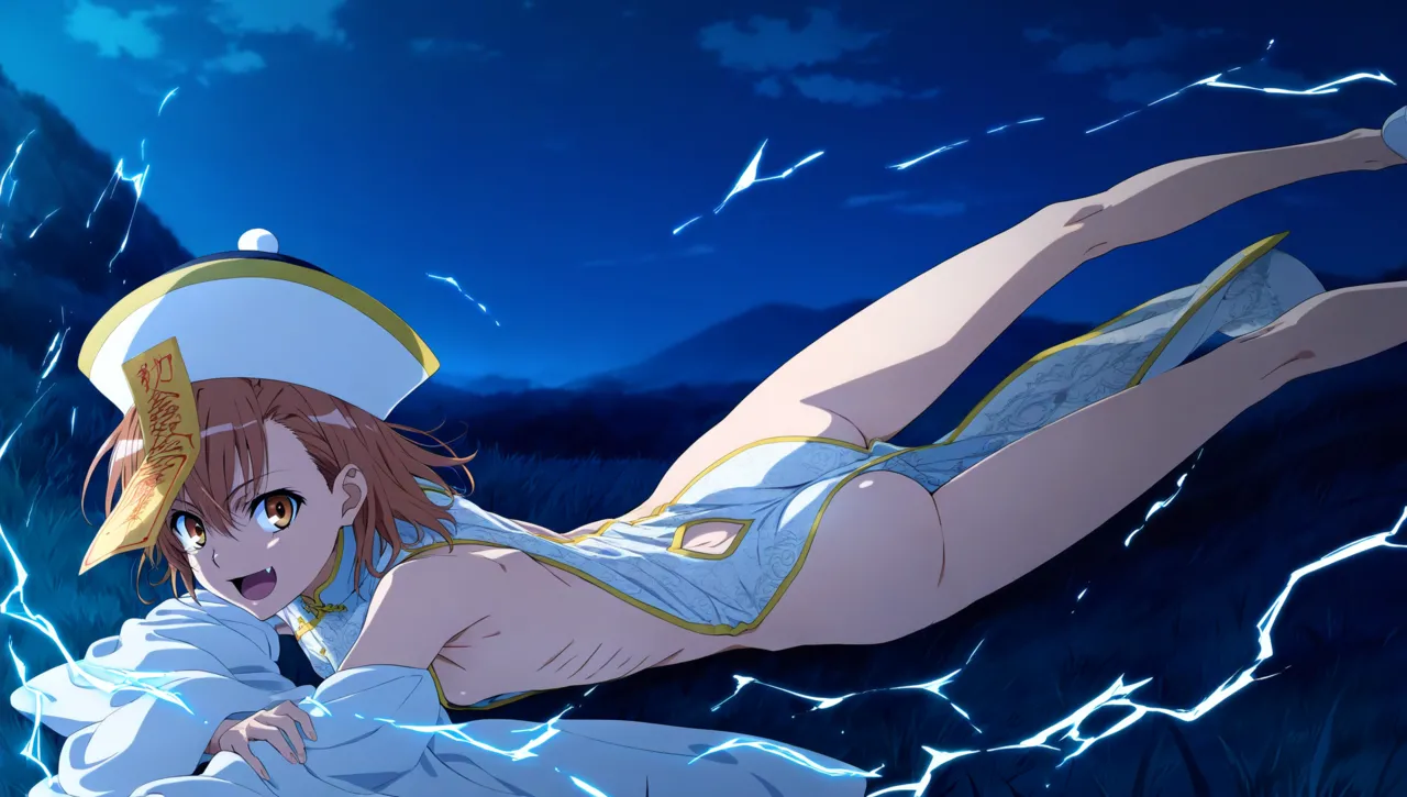 laesbkt Misaka Mikoto Chinese Zombie Cosplay NO R18 - Image 261
