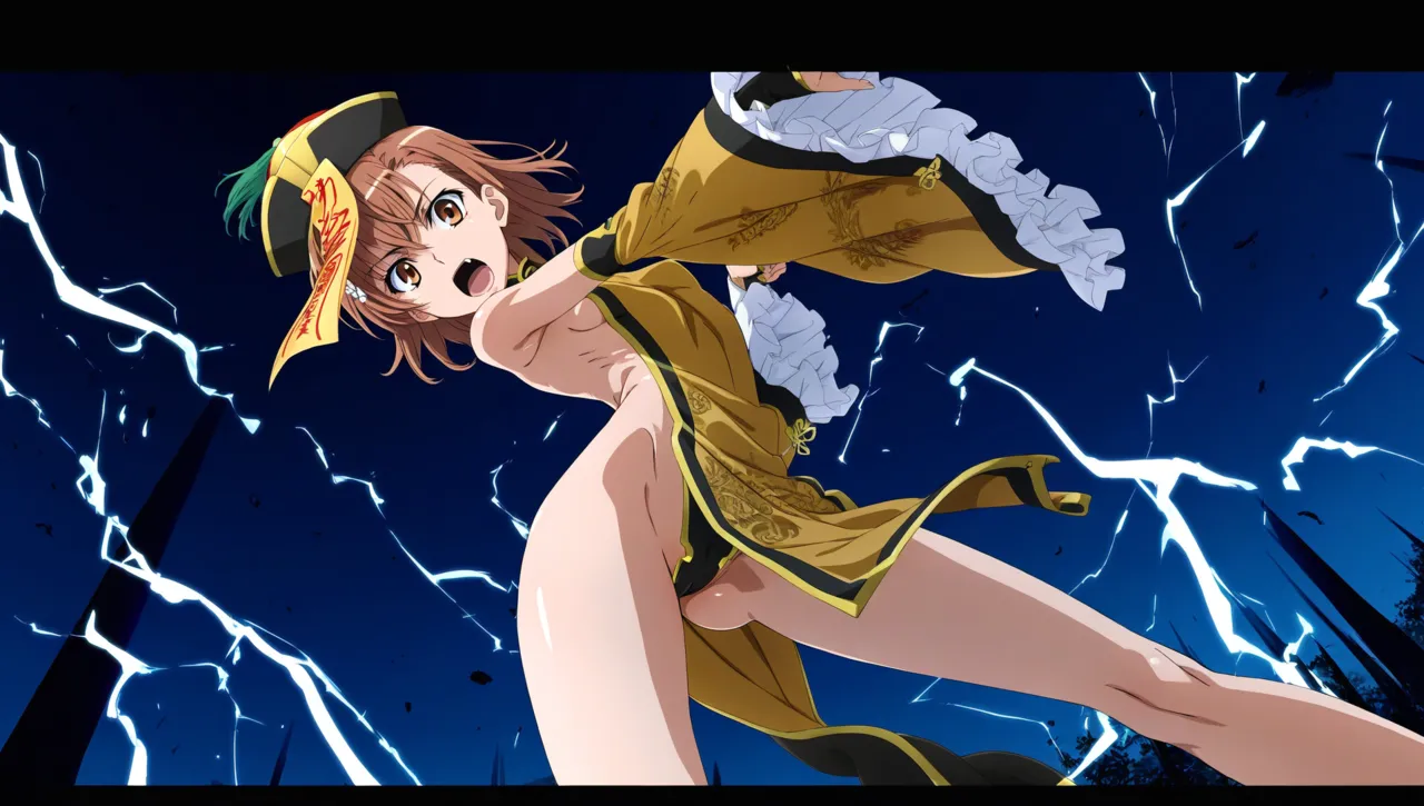 laesbkt Misaka Mikoto Chinese Zombie Cosplay NO R18 - Image 262
