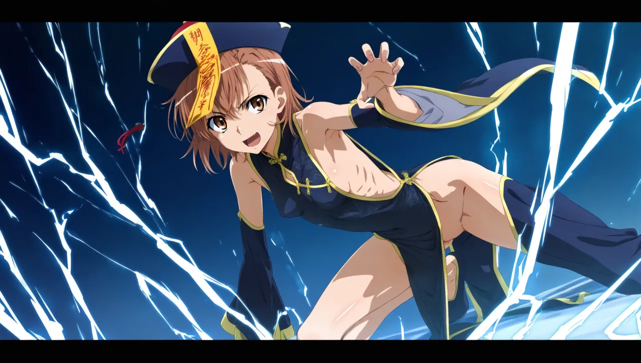 laesbkt Misaka Mikoto Chinese Zombie Cosplay NO R18 - Image 273