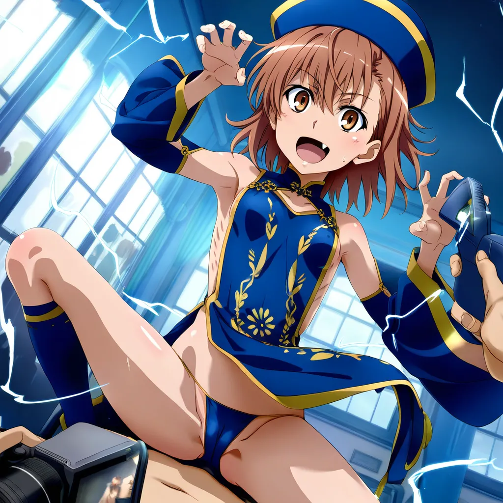 laesbkt Misaka Mikoto Chinese Zombie Cosplay NO R18 - Image 28