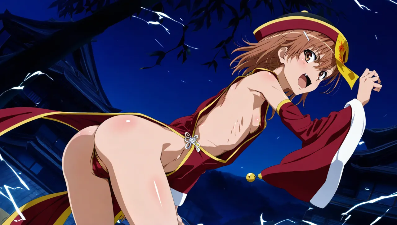 laesbkt Misaka Mikoto Chinese Zombie Cosplay NO R18 - Image 280