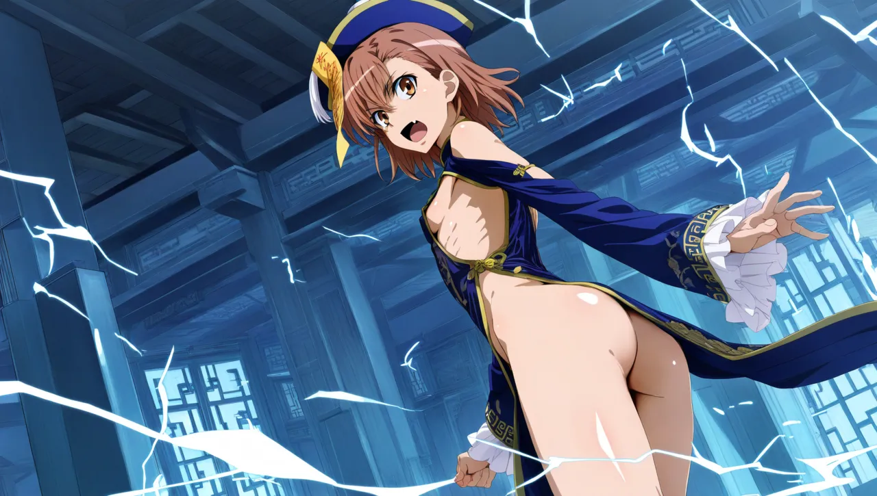 laesbkt Misaka Mikoto Chinese Zombie Cosplay NO R18 - Image 282