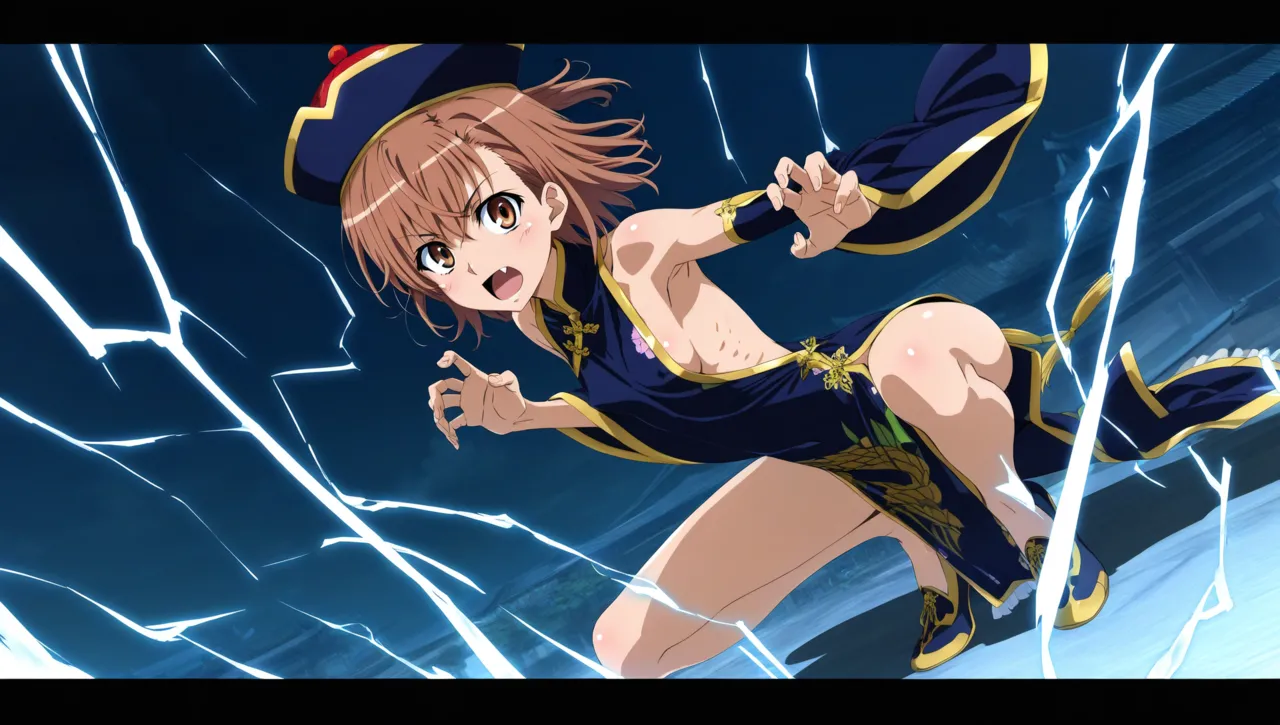 laesbkt Misaka Mikoto Chinese Zombie Cosplay NO R18 - Image 284