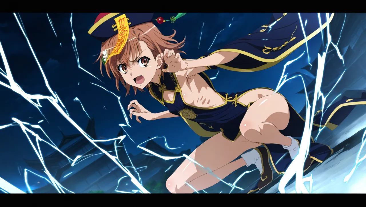 laesbkt Misaka Mikoto Chinese Zombie Cosplay NO R18 - Image 285