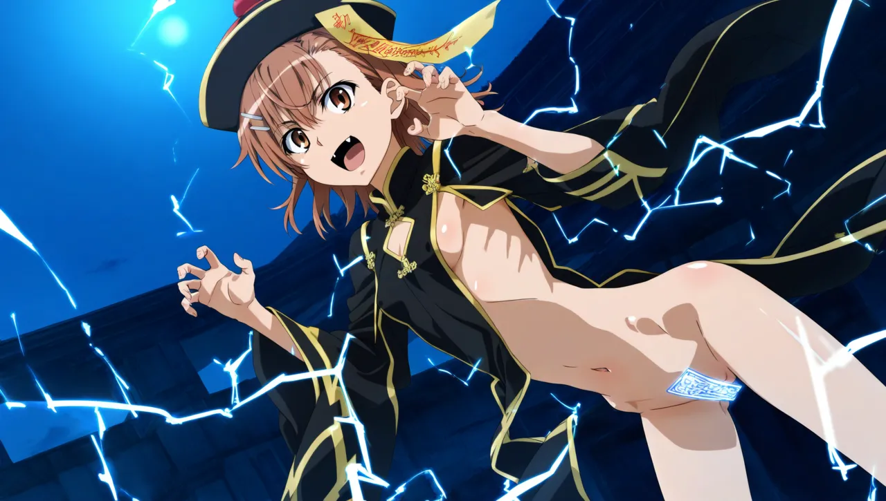 laesbkt Misaka Mikoto Chinese Zombie Cosplay NO R18 - Image 299