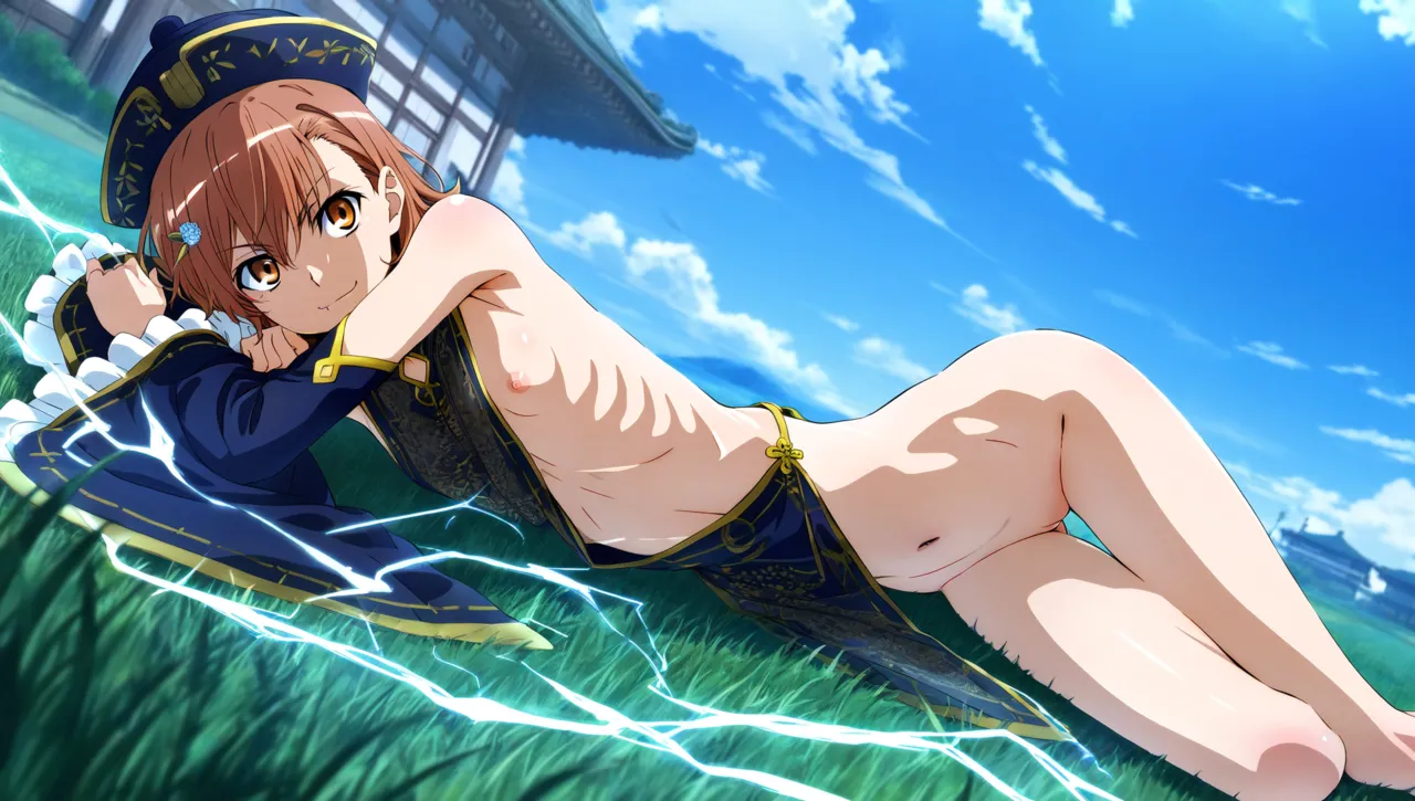laesbkt Misaka Mikoto Chinese Zombie Cosplay NO R18 - Image 300