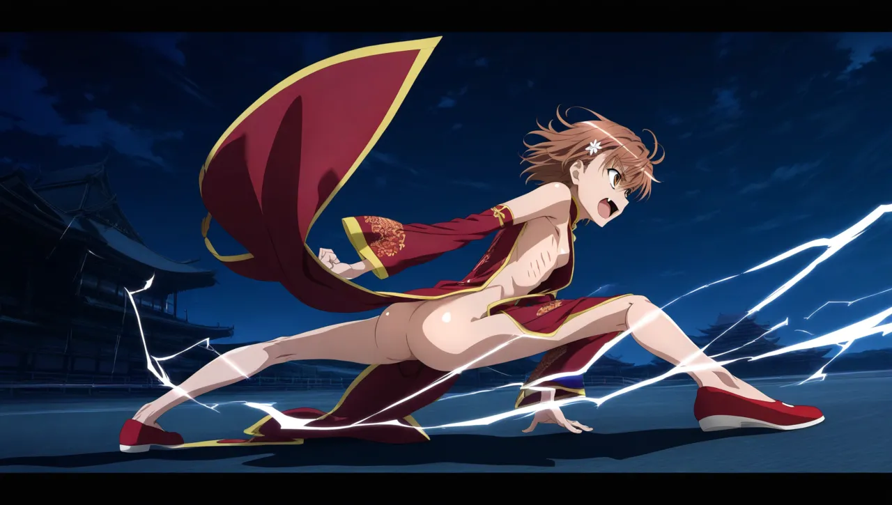 laesbkt Misaka Mikoto Chinese Zombie Cosplay NO R18 - Image 301