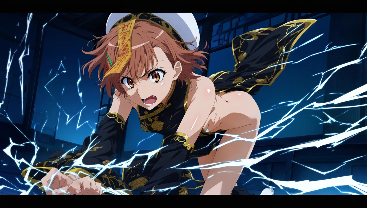 laesbkt Misaka Mikoto Chinese Zombie Cosplay NO R18 - Image 308