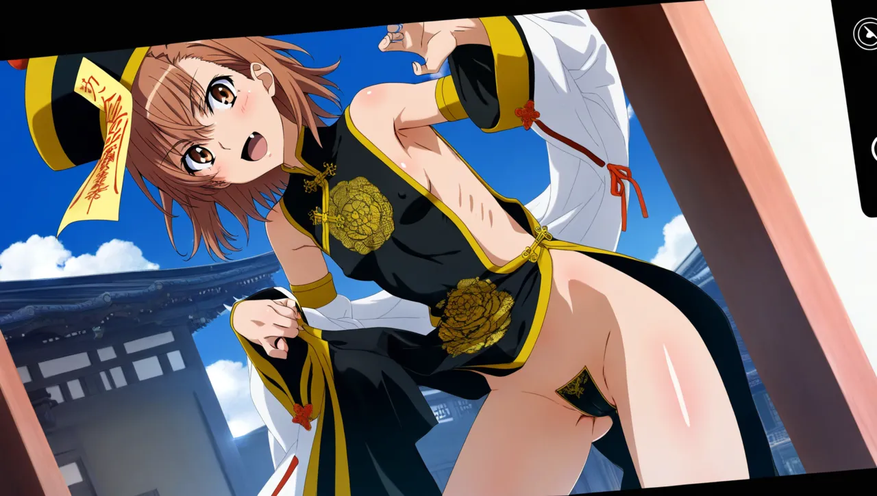 laesbkt Misaka Mikoto Chinese Zombie Cosplay NO R18 - Image 310