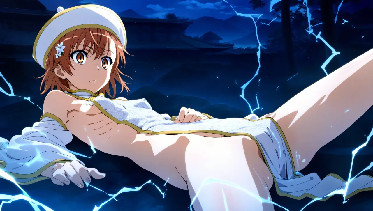 laesbkt Misaka Mikoto Chinese Zombie Cosplay NO R18 - Image 312