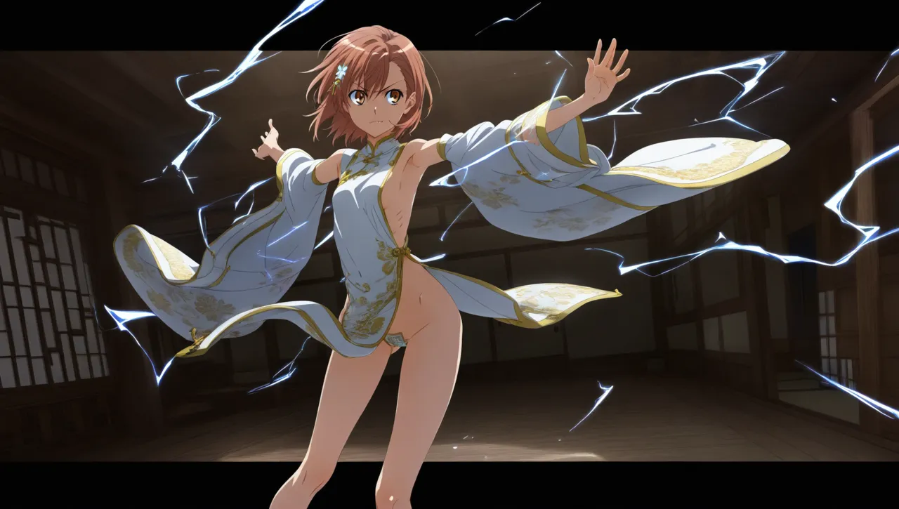 laesbkt Misaka Mikoto Chinese Zombie Cosplay NO R18 - Image 371