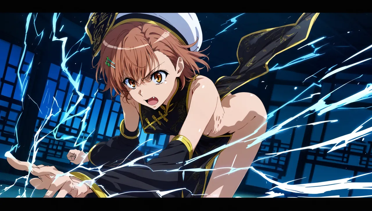laesbkt Misaka Mikoto Chinese Zombie Cosplay NO R18 - Image 385