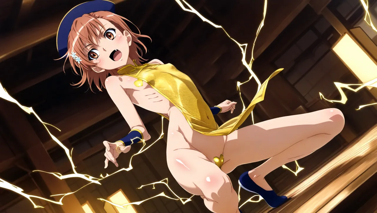 laesbkt Misaka Mikoto Chinese Zombie Cosplay NO R18 - Image 388