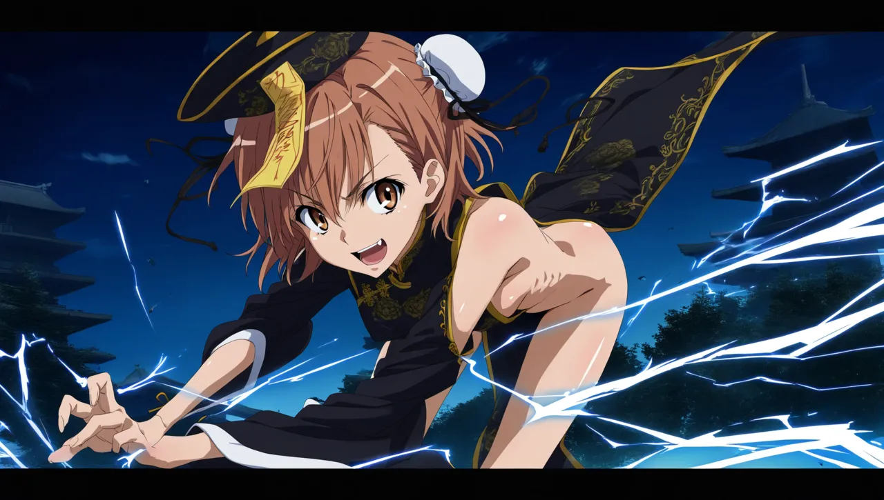 laesbkt Misaka Mikoto Chinese Zombie Cosplay NO R18 - Image 401