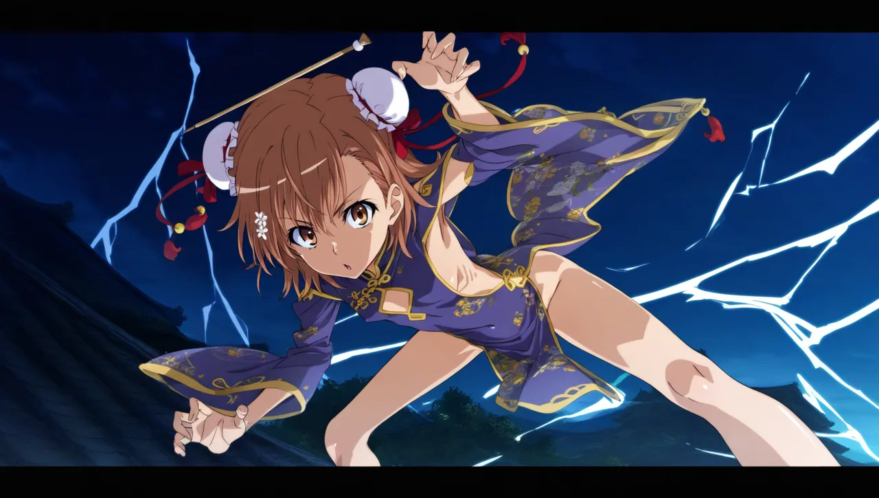 laesbkt Misaka Mikoto Chinese Zombie Cosplay NO R18 - Image 423